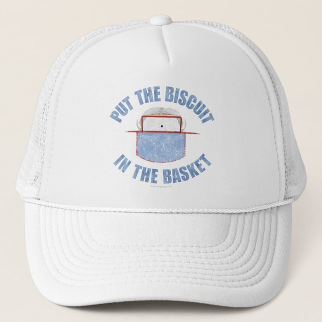 Boné Chapéu de Caminhoneiro Biscuit (Hockey) (Frente)