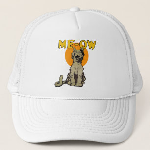Boné Chapéu de Caminhoneiro de Gato de Beco de Canto V