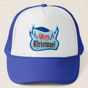 Boné ♫♥Chapéu de Caminhoneiro de Natal Stylish♥♪