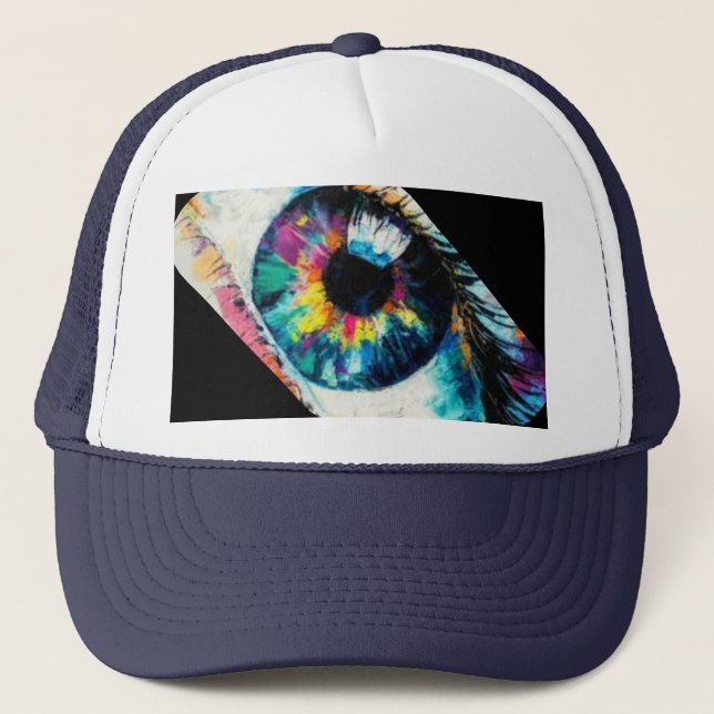 Boné Chapéu de caminhoneiro de terceiro olho (Frente)