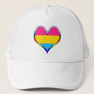 Boné Chapéu de Caminhoneiro do Coração Pan Pride