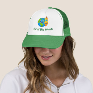 Boné Chapéu de caminhoneiro - Fora deste mundo