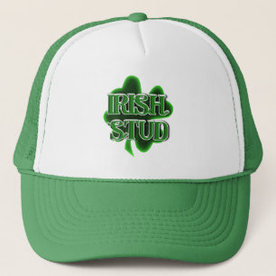 Boné Chapéu de Caminhoneiro Irlandês do Dia de São Patr
