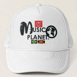 Boné Chapéu de Caminhoneiro MUSIC PLANET