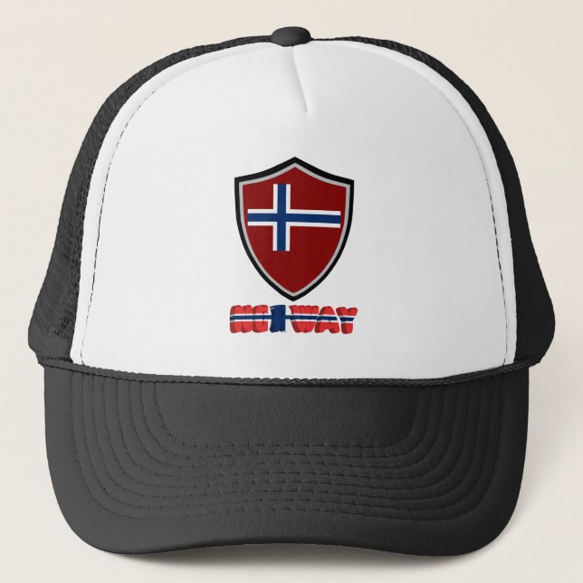Boné Chapéu de caminhoneiro norueguês (Frente)