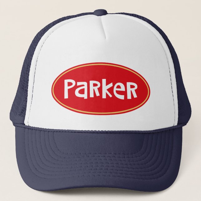 Boné chapéu de caminhoneiro PARKER (Frente)