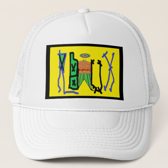 BONÉ CHAPÉU DE CAMINHONEIRO R.B.U.X. (Frente)