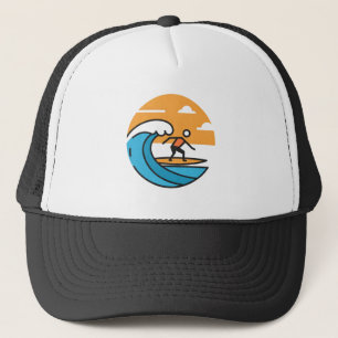 Boné chapéu de caminhoneiro surf