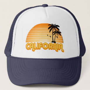 Boné Chapéu de caminhoneiro Vintage California