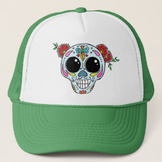 Boné Chapéu de camioneta-de-açúcar com flores