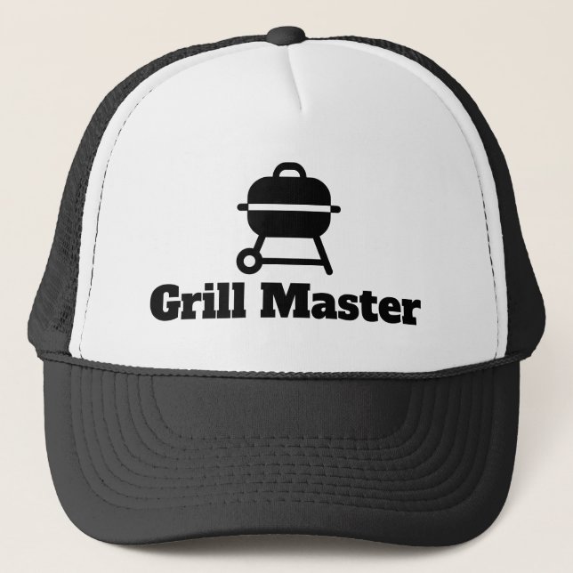 Boné Chapéu de camionista do Grill Master para chefe de (Frente)