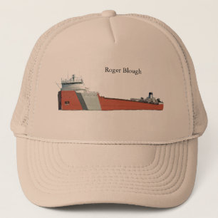 Boné Chapéu de camionista Roger Blough