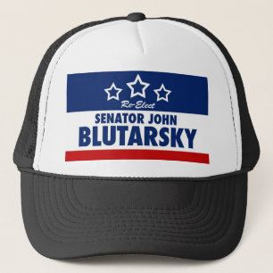 Boné Chapéu de campanha de Blutarsky