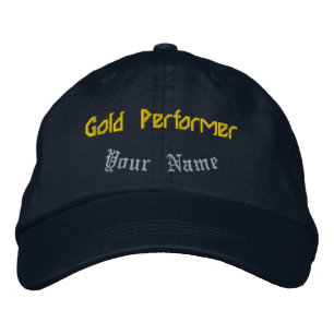 Boné Chapéu de Celebração Personalizado Navy Performer