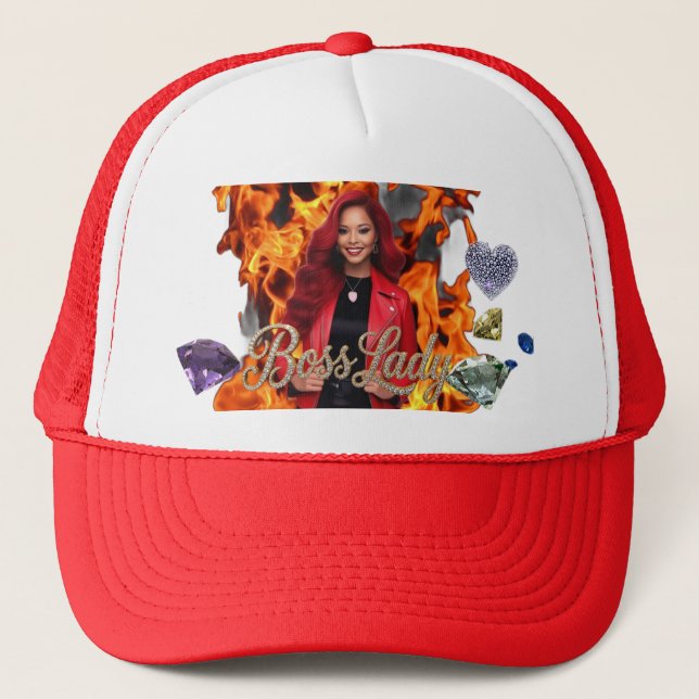 Boné Chapéu de Chefe Senhora (Frente)