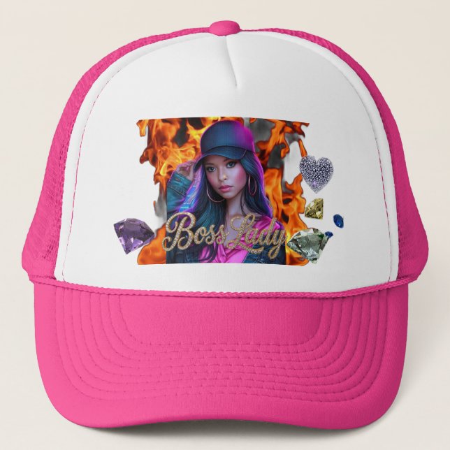 Boné Chapéu de Chefe Senhora (Frente)