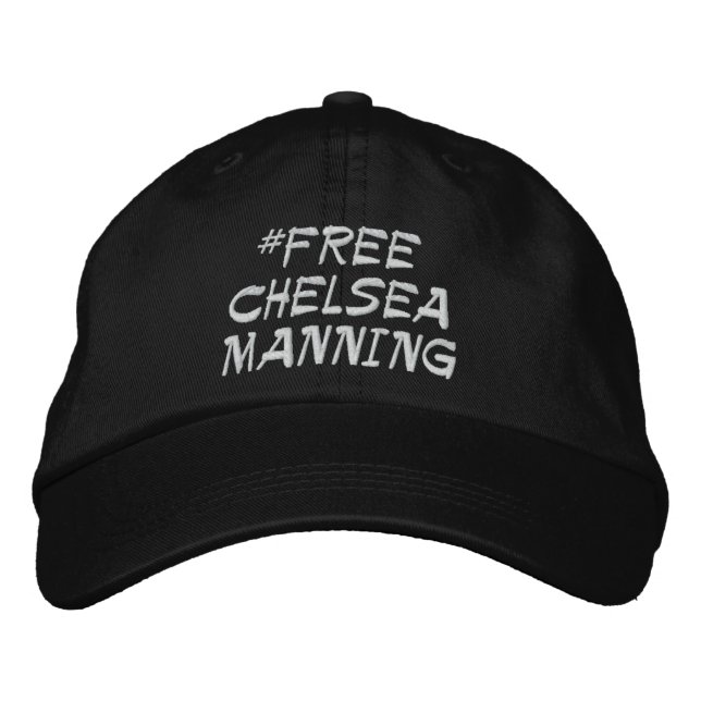 Boné Chapéu de Chelsea Manning (Frente)