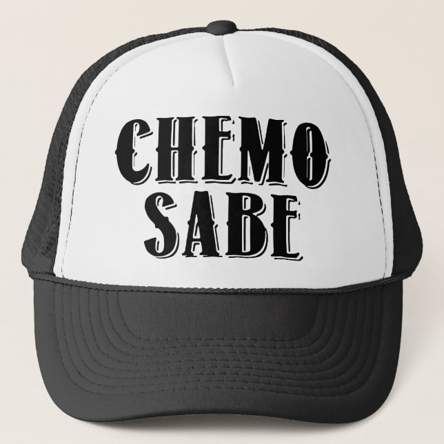 Boné Chapéu de Chemo Sabe (Frente)
