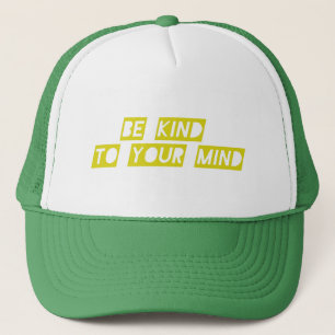 Boné Chapéu de Citação Positiva “Seja Gentil com Sua Me