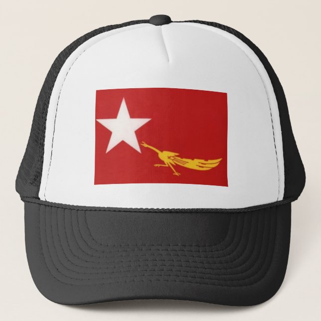 Boné Chapéu de combate do pavão (Frente)