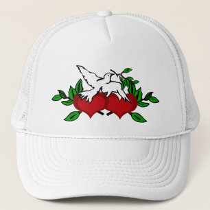Boné Chapéu de Corações Unidos