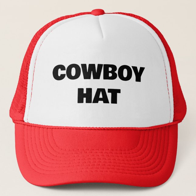 BONÉ CHAPÉU DE COWBOY (Frente)