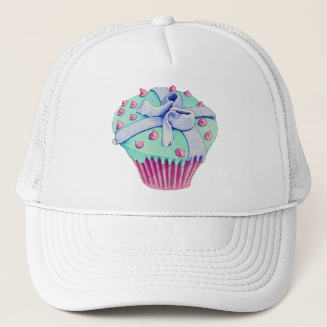 Boné Chapéu de Cupcake (Frente)