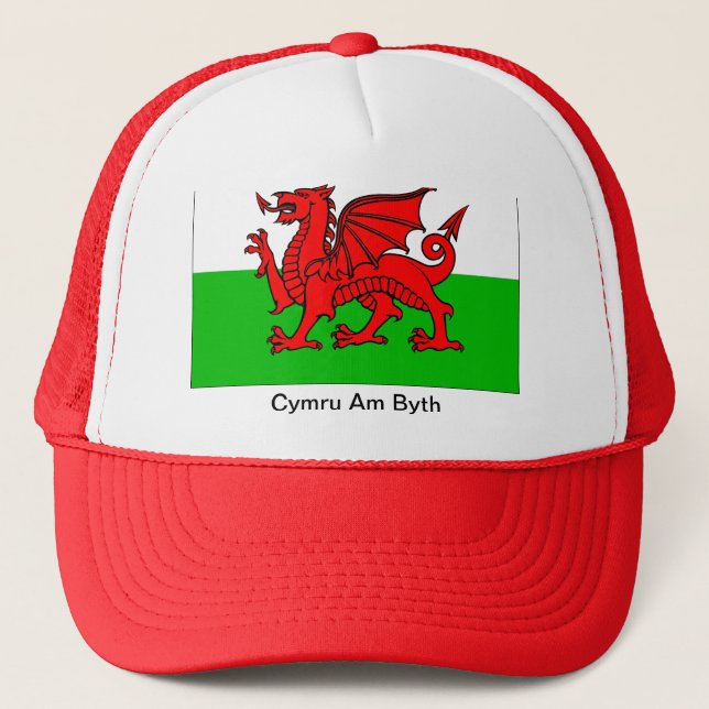 Boné Chapéu de Cymru Am Byth (Frente)