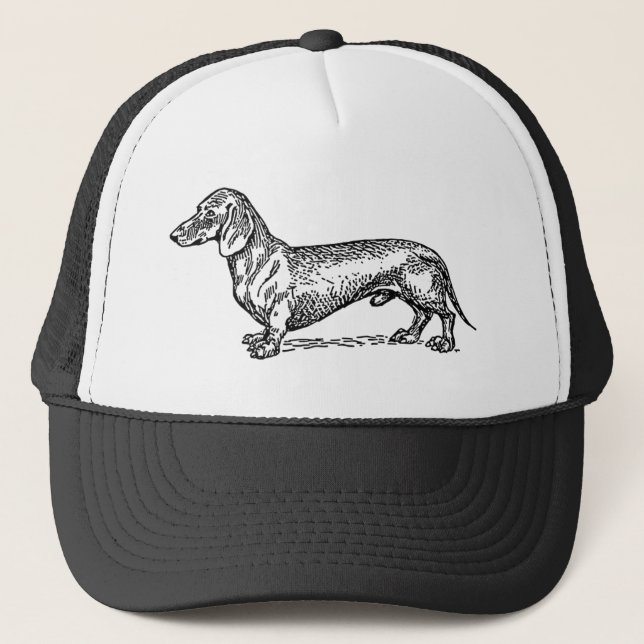 Boné Chapéu de Dachshund (Frente)