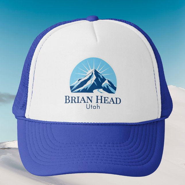 Boné Chapéu de esqui Brian Head Utah (Criador carregado)