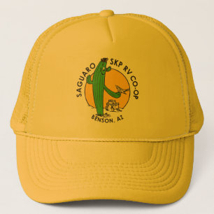 Boné Chapéu de Estilo de Caminhador (Amarelo)