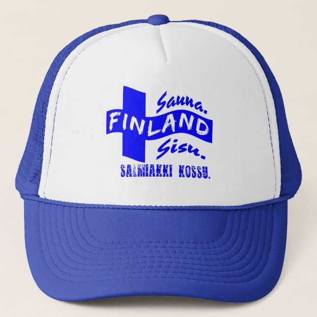 Boné Chapéu de Finlandia (Frente)