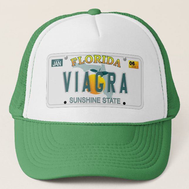 Boné Chapéu de Florida Viagra (Frente)