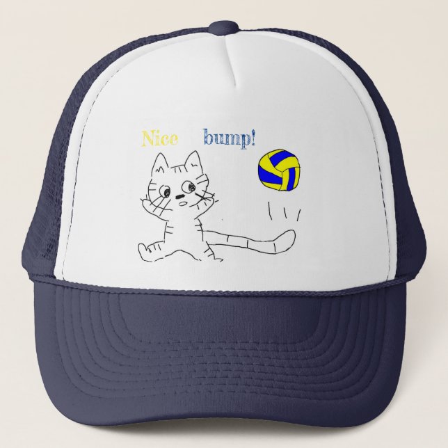 Boné Chapéu de gato vollayball (Frente)