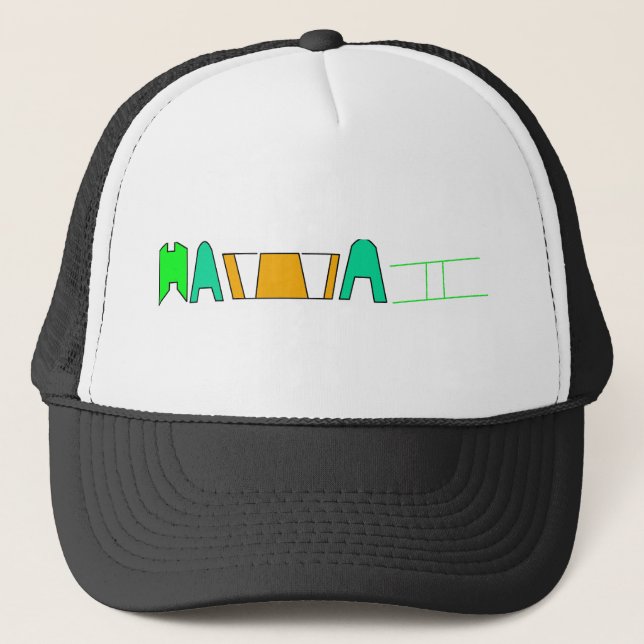 Boné chapéu de Havaí (Frente)