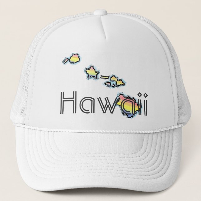 Boné Chapéu de Havaí das ilhas havaianas (Frente)