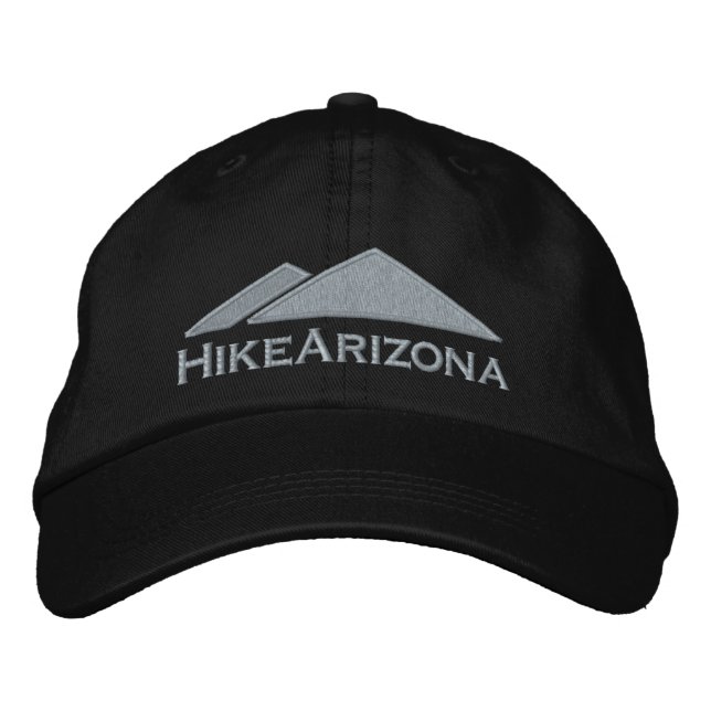 Boné Chapéu de HikeArizona - preto (Frente)