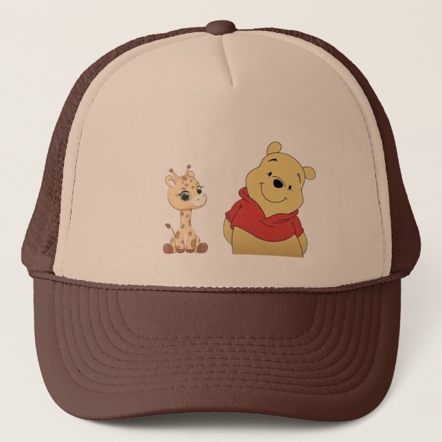 Boné Chapéu de Ilustração Animal Minimalista (Frente)