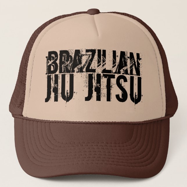 Boné Chapéu de Jiu Jitsu BJJ do brasileiro (Frente)