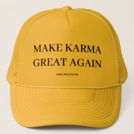 Boné Chapéu de karma amarelo