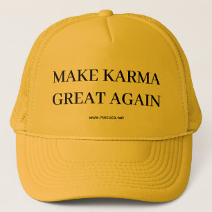 Boné Chapéu de karma amarelo