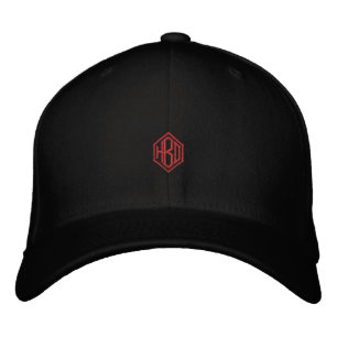 Boné Chapéu de Lã Preto Flexfit com HBD Impresso na Fre