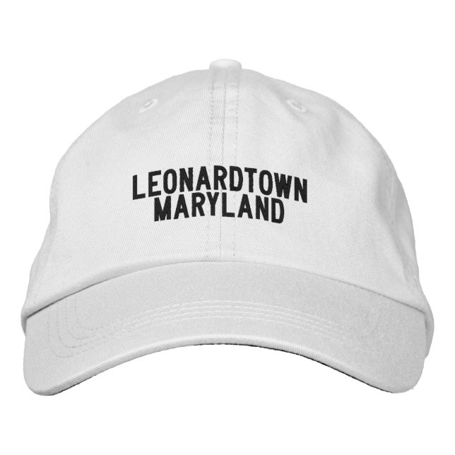 Boné Chapéu de Leonardtown Maryland (Frente)