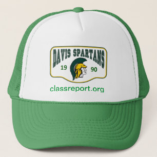 Boné Chapéu de M. Davis Verde Spartain da benevolênci