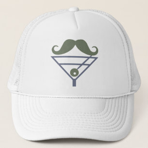 Boné Chapéu de Martini Mustache - escolha a cor
