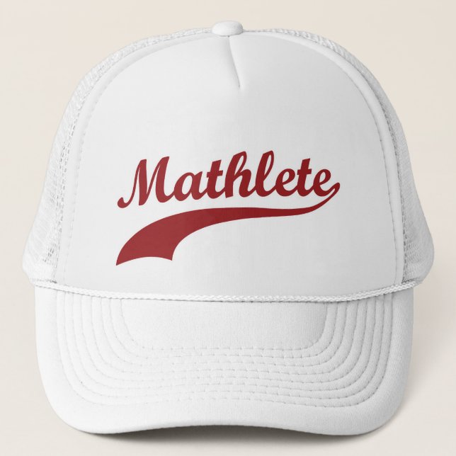 Boné Chapéu de Mathlete (Frente)