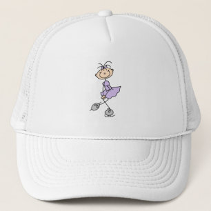 Boné Chapéu de Menina Skate Lilás