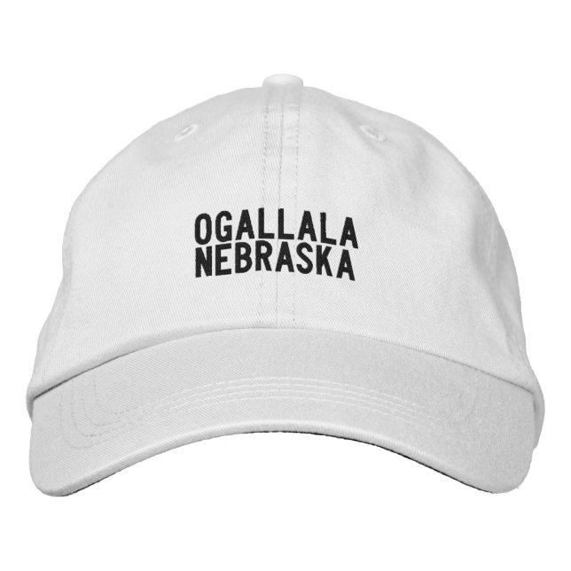Boné Chapéu de Ogallala Nebraska (Frente)