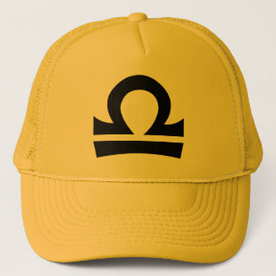 Boné Chapéu de ouro amarelo de Libra