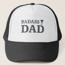 Chapéu de Pai Engraçado - Chapéu de Pai Badass